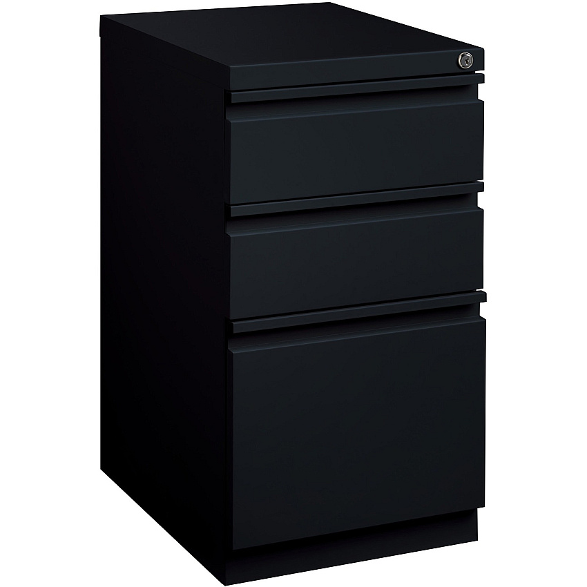 Lorell 20" Box/Box/File Mobile File Cabinet with Full-Width Pull (LLR49521)