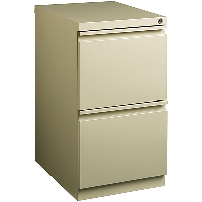 Lorell 20" File/File Mobile File Cabinet with Full-Width Pull (LLR49523)