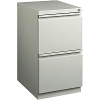 Lorell 20" File/File Mobile File Cabinet with Full-Width Pull (LLR49525)