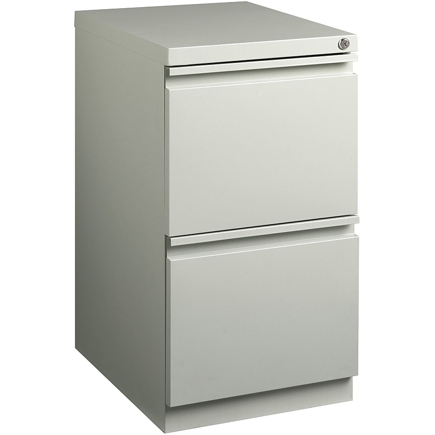 Lorell 20" File/File Mobile File Cabinet with Full-Width Pull (LLR49525)