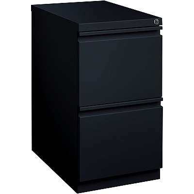 Lorell 23" File/File Mobile File Cabinet with Full-Width Pull (LLR49530)