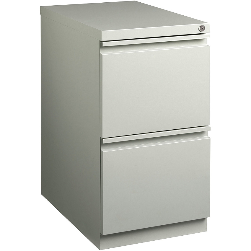 Lorell 23" File/File Mobile File Cabinet with Full-Width Pull (LLR49531)