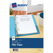 Avery Filler paper for 3-Ring/7-Ring Mini Binders (14230)