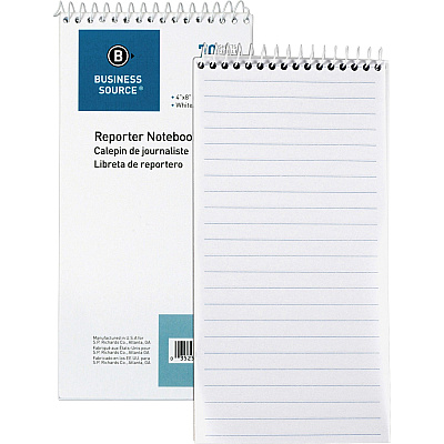 Business Source Coat Pocket-size Reporters Notebook (BSN10972)