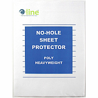 C-Line No-Hole Heavyweight Poly Sheet Protectors (CLI62907)