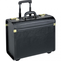Lorell Travel/Luggage Case (Roller) Travel Essential, Book, File Folder - Black (61613)
