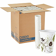 Dixie Pathways 10 oz Paper Hot Cups By GP Pro (DXE2340PATH)