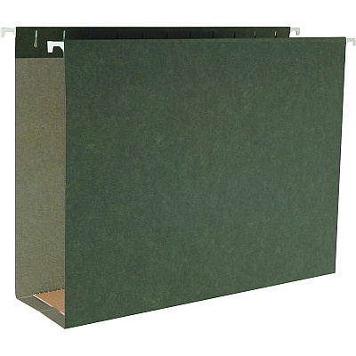 Business Source 1/5 Tab Cut Letter Recycled Hanging Folder (BSN43852)