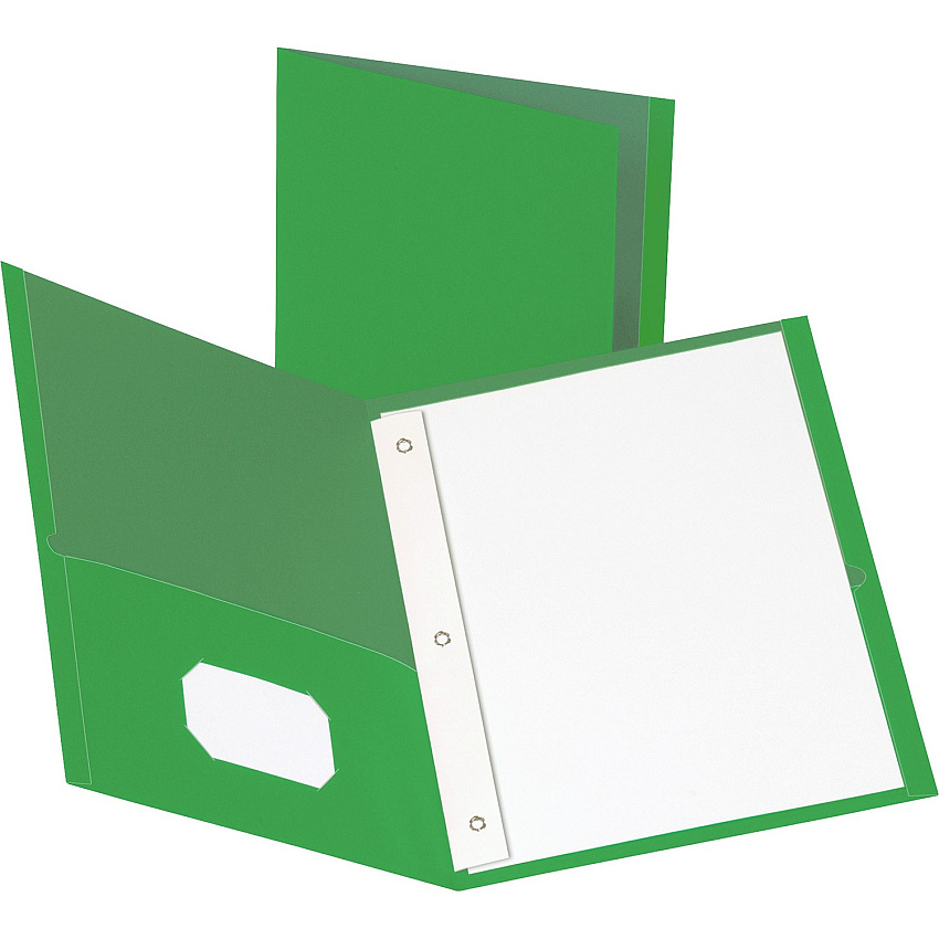 Business Source Letter Recycled Pocket Folder (BSN78509)