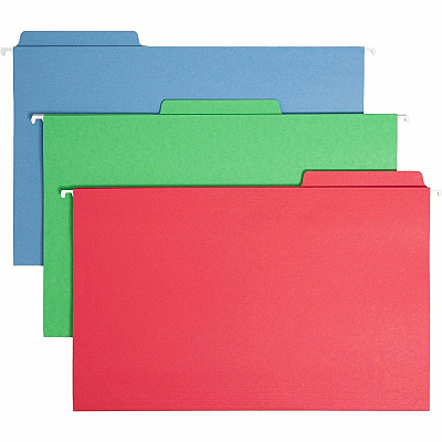 Smead FasTab 1/3 Tab Cut Legal Recycled Hanging Folder (SMD64153)