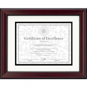 DAX Rosewood and Black Document Frame (N3246S1T)