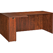 Lorell Essentials Series Left Corner Credenza (LLR69911)