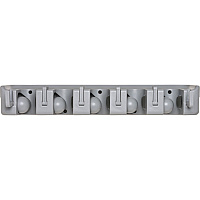 Genuine Joe Cleaning Tool Wall Organizer Rack (GJO12504)