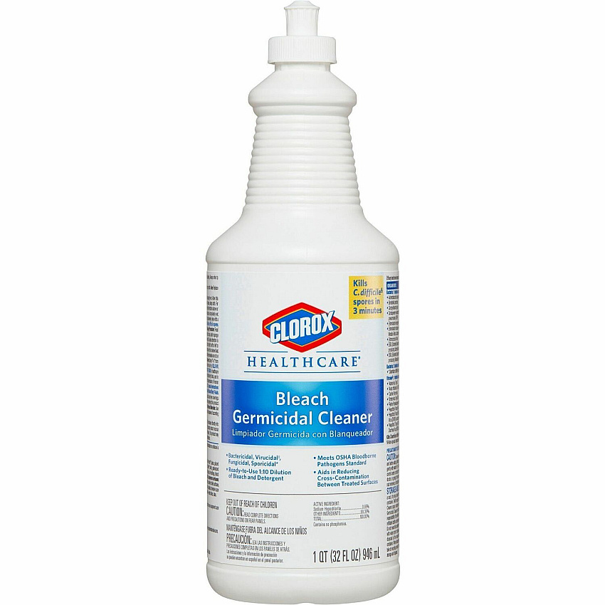 Clorox Healthcare Pull-Top Bleach Germicidal Cleaner (CLO68832)