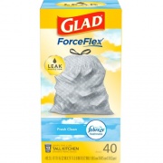 Glad ForceFlex Tall Kitchen Drawstring Trash Bags (78361)