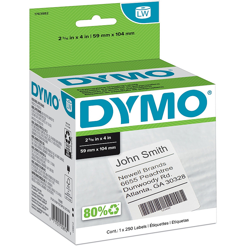 DYMO Permanent Poly Shipping Labels (DYM1763982)