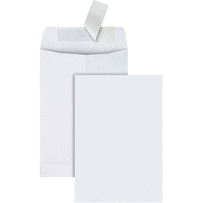 Quality Park 6-1/2 x 9-1/2 Catalog Mailing Envelopes with Redi-Strip Self-Seal Closure (QUA44334)