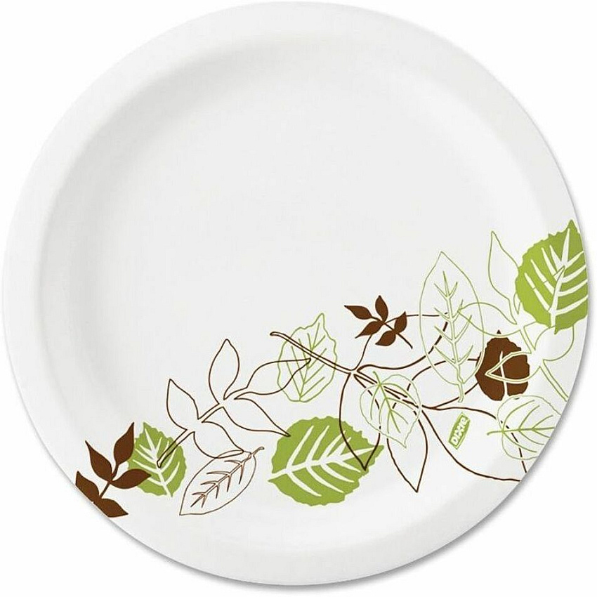 Dixie Pathways 7" Medium-weight Paper Plates by GP Pro (DXEUX7PATH)