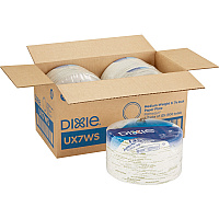 Dixie Pathways 7" Medium-weight Paper Plates by GP Pro (DXEUX7WS)
