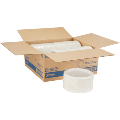 Dixie 8-1/2" Medium-weight Paper Plates by GP Pro (UX9WS)