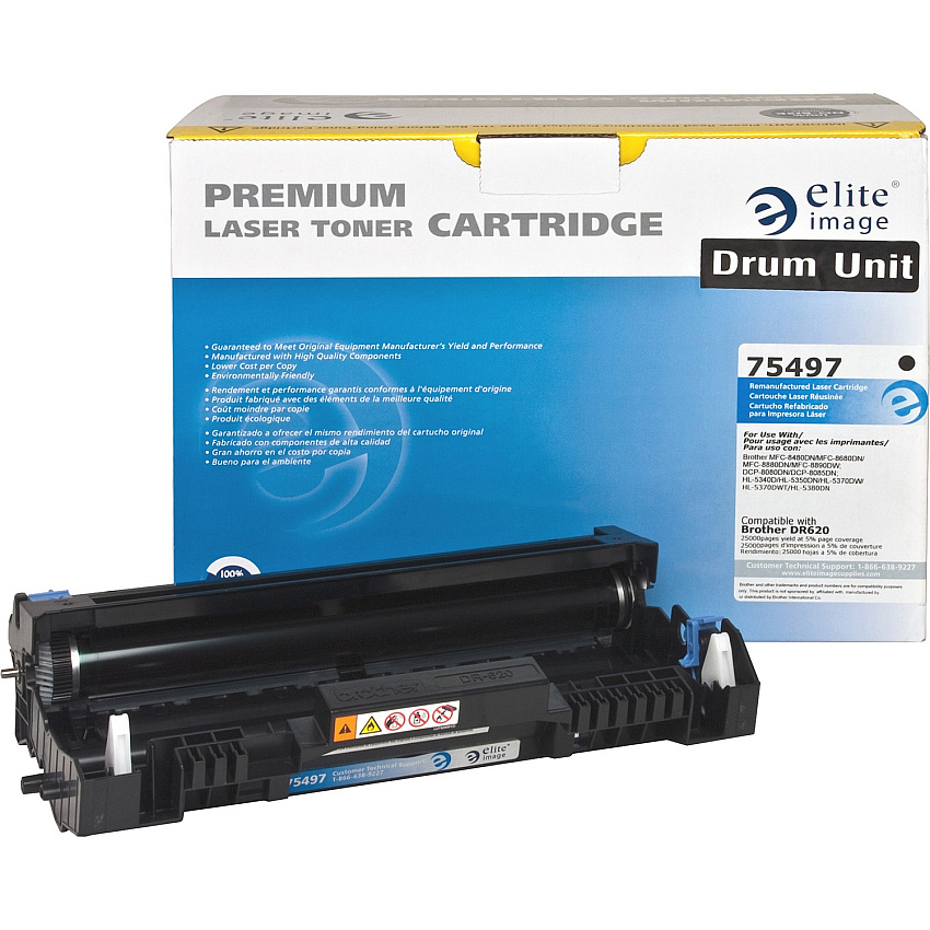 Elite Image Remanufactured Drum Cartridge Alternative For Brother DR620 (ELI75497)