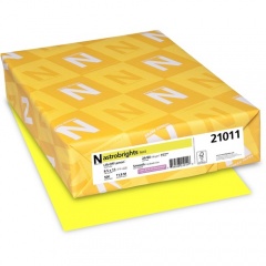 Astrobrights Laser, Inkjet Colored Paper - Lemon (Yellow) (21011)