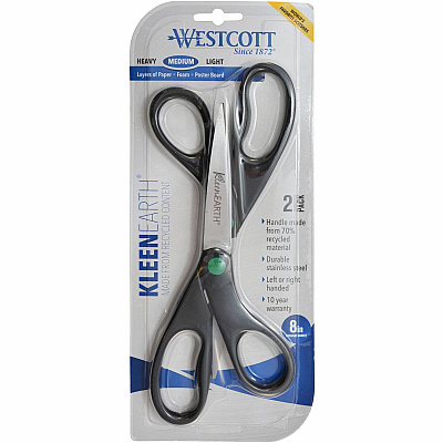 Westcott KleenEarth Hard Handle Scissors (ACM15179)