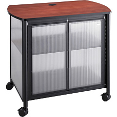 Safco Impromptu Black Deluxe Stand with Doors (SAF1859BL)