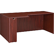 Lorell Essentials Series Left Corner Credenza (LLR69906)