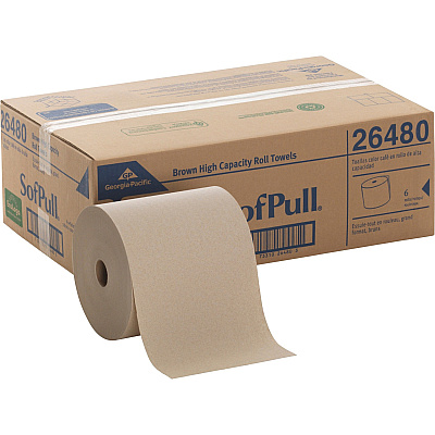 SofPull Mechanical Recycled Paper Towel Rolls (GPC26480)