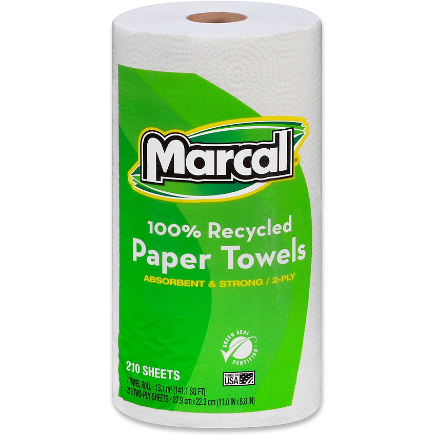 Marcal 100% Recycled, Jumbo Roll Paper Towels (MRC6210)