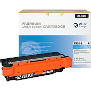 Elite Image Remanufactured Laser Toner Cartridge - Alternative for HP 504A (CE250A) - Black - 1 Each (ELI75565)