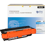 Elite Image Remanufactured Laser Toner Cartridge - Alternative for HP 504X (CE250X) - Black - 1 Each (ELI75566)