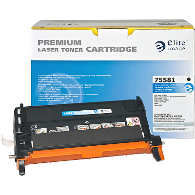 Elite Image Remanufactured High Yield Laser Toner Cartridge - Alternative for Dell 310-8395 - Black - 1 Each (ELI75581)
