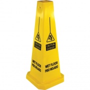 Genuine Joe Bright 4-sided Caution Safety Cone (58880)