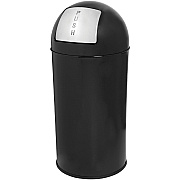 Genuine Joe Push Open Round Top Receptacle (GJO58887)