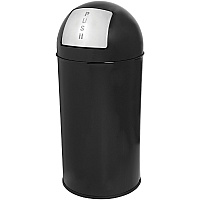 Genuine Joe Push Open Round Top Receptacle (GJO58887)