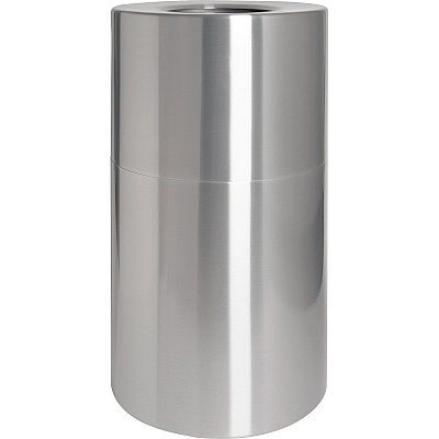 Genuine Joe Classic Cylinder 2-Piece Waste Receptacle (GJO58893)
