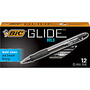 BIC Glide Bold Ball Pen (BICVLGB11BK)
