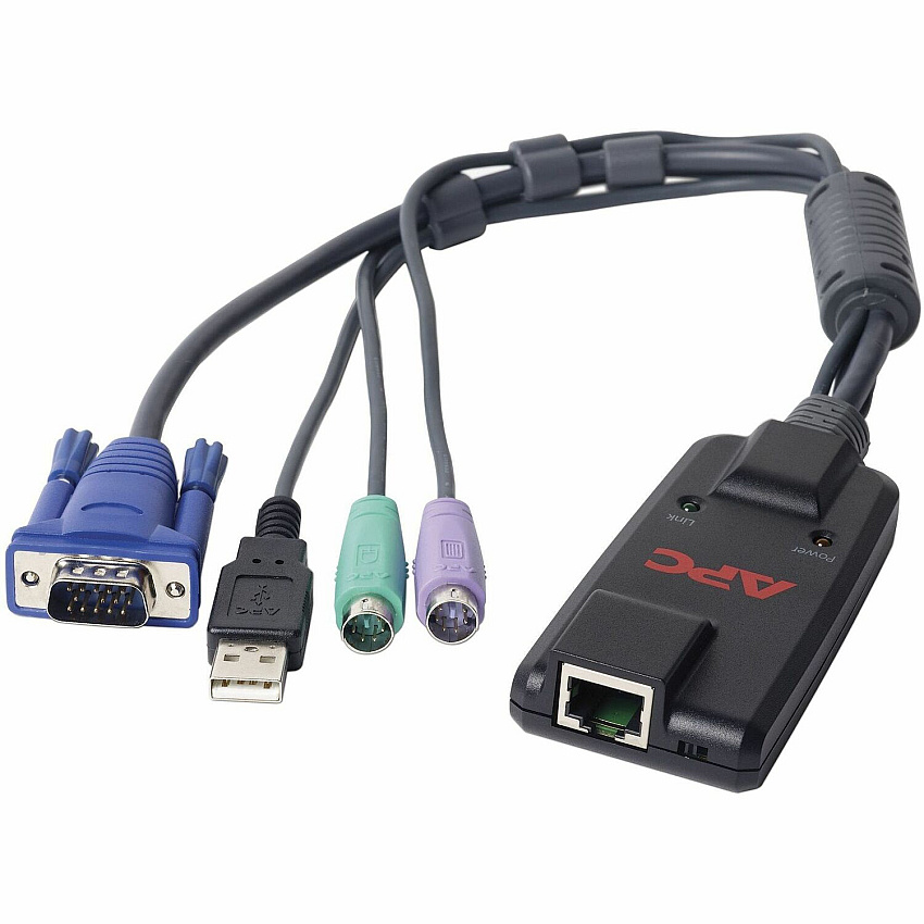 APC Kvm 2g, Server Module, Ps/2 With Vm (KVMPS2VM)
