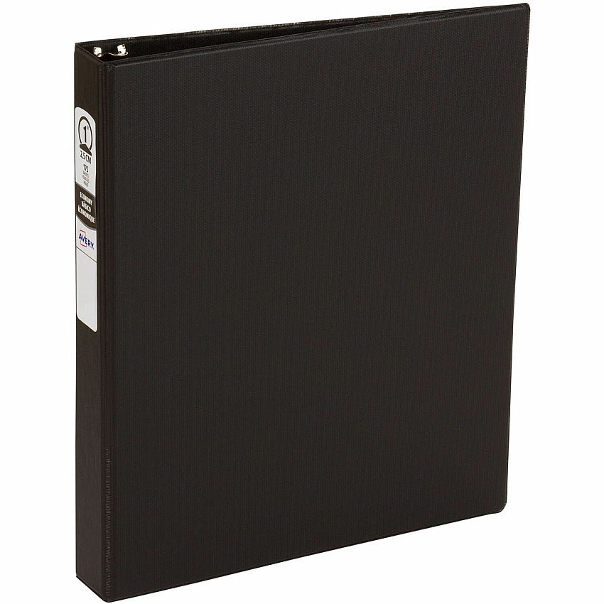 Avery Standard Binder, 1" Round Rings, Color May Vary (11718)