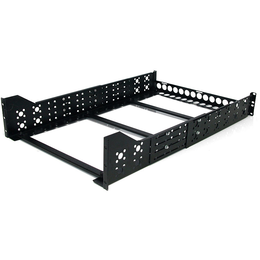 StarTech 3u Fixed 19in Universal Server Rack (UNIRAILS3U)