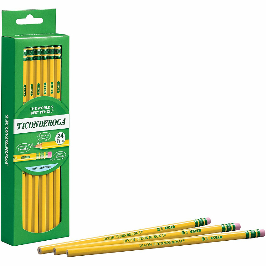 Ticonderoga Wood-Cased Pencils (DIX13924)