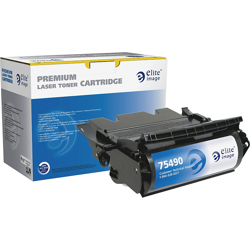 Elite Image Remanufactured MICR Toner Cartridge - Alternative for Lexmark (64015HA) (ELI75490)