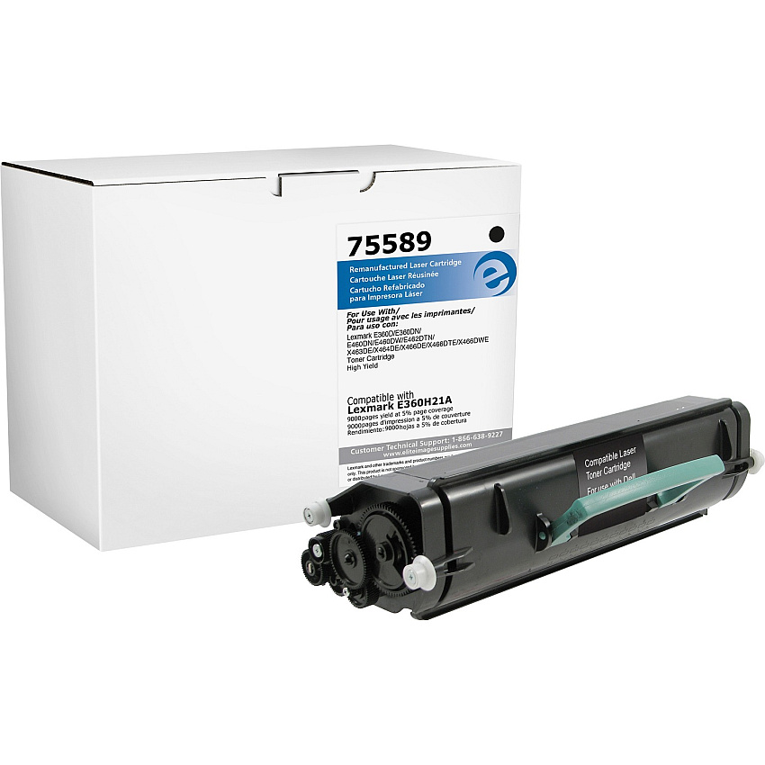 Elite Image Remanufactured Toner Cartridge - Alternative for Lexmark (E360H11A) (ELI75589)