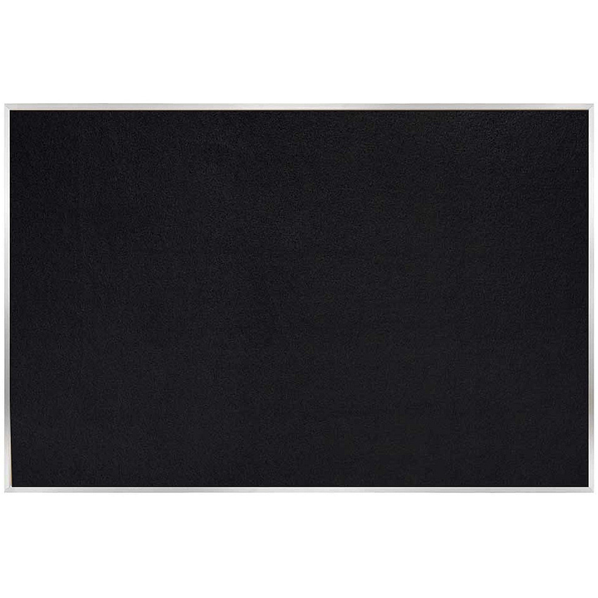 Ghent Recycled Bulletin Board with Aluminum Frame (ATR410BK)