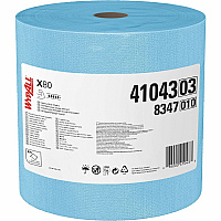 Wypall PowerClean X80 Heavy Duty Cloths Jumbo Roll (KCC41043)