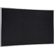 Ghent Recycled Bulletin Board with Aluminum Frame (ATR45BK)