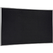 Ghent Recycled Bulletin Board with Aluminum Frame (ATR46BK)