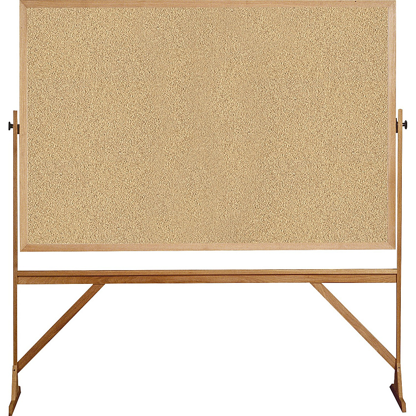 Ghent Reversible Cork Bulletin Board with Wood Frame (RKK46)